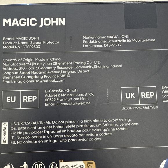 2 Pack for Iphone 15 Pro Max 6.7 Inch Tempered Glass Screen Protector *READ DE.. - Picture 12 of 16